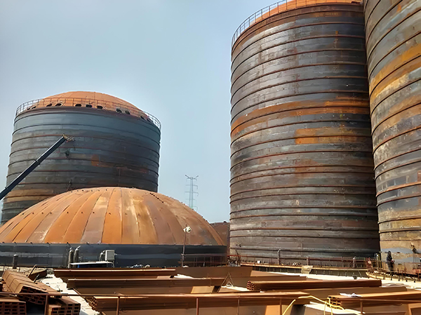 堆龙德庆焦粉钢板仓